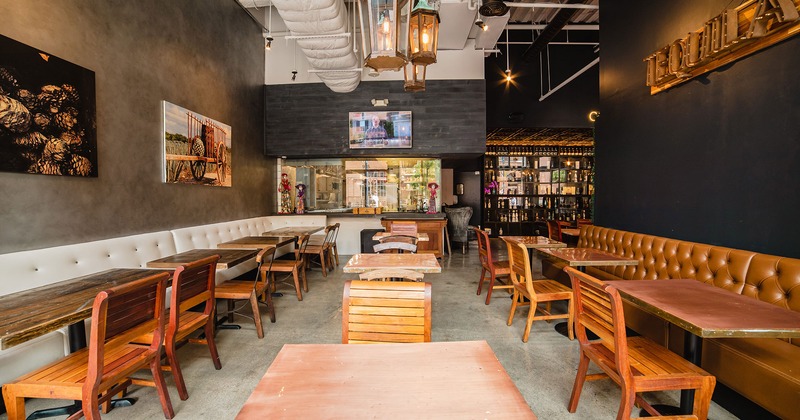 Interior, dining area