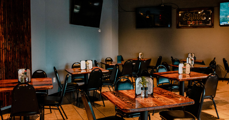 Interior, main seating area