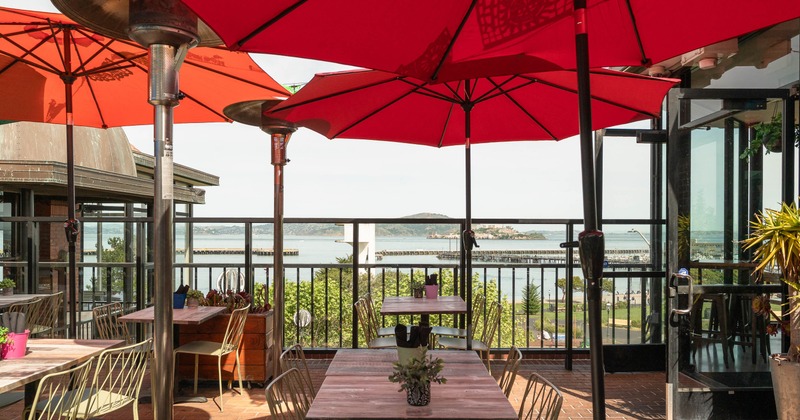 Exterior, seating place on patio