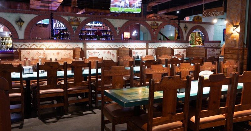 Interior seating area