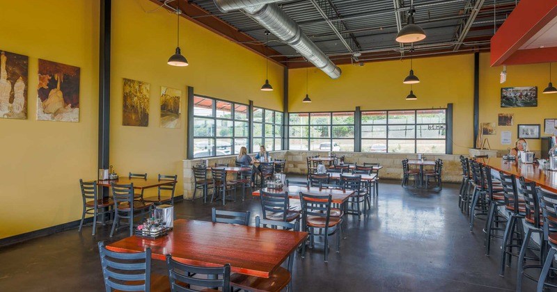 Interior, dining area