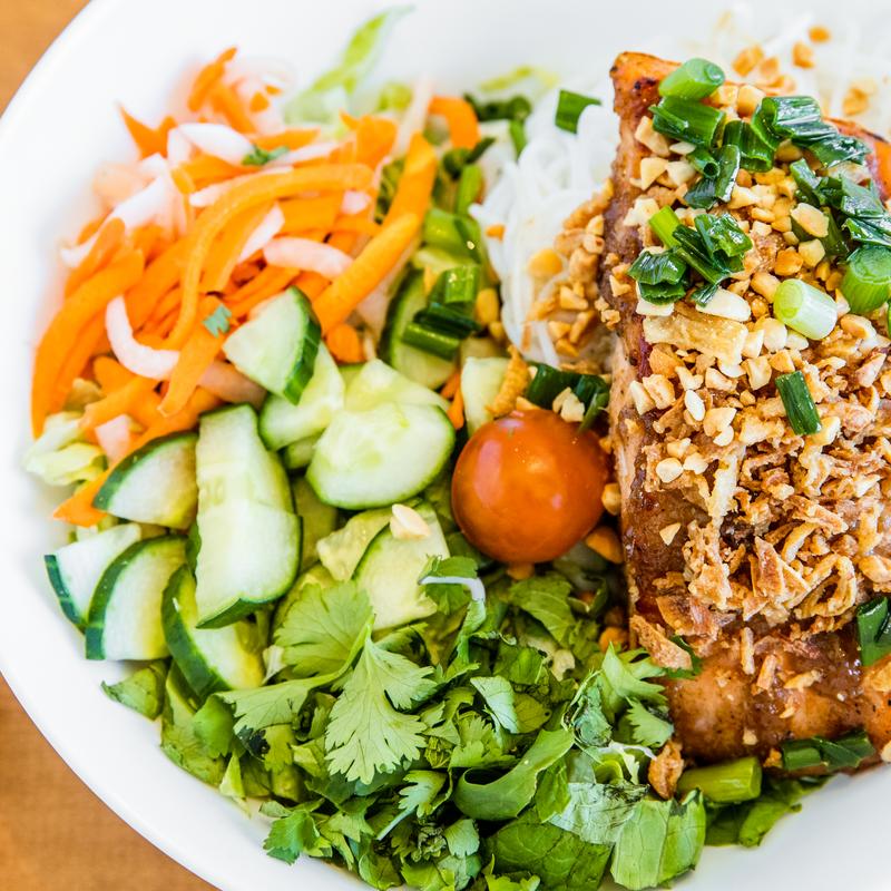 Honey Glazed Lemongrass Salmon photo