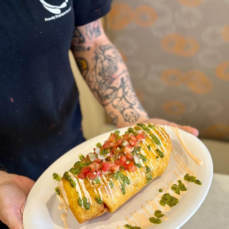 Philly Cheese Steak Chimichanga photo