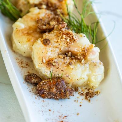 Honey Glazed Shrimp, close up