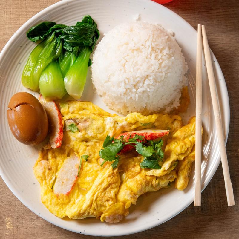 menu item 9 of 10, Seafood Omelet