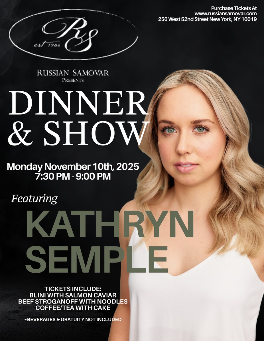 RUSSIAN SAMOVAR PRESENTS KATHRYN SEMPLE event photo