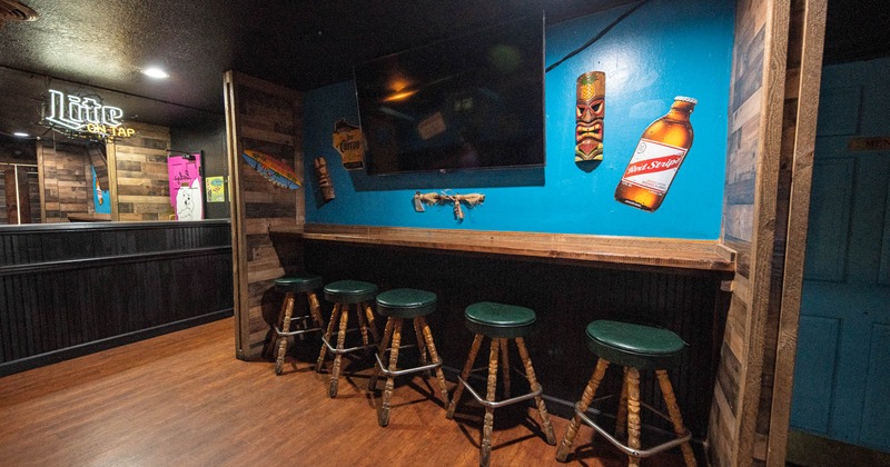 Interior, bar area
