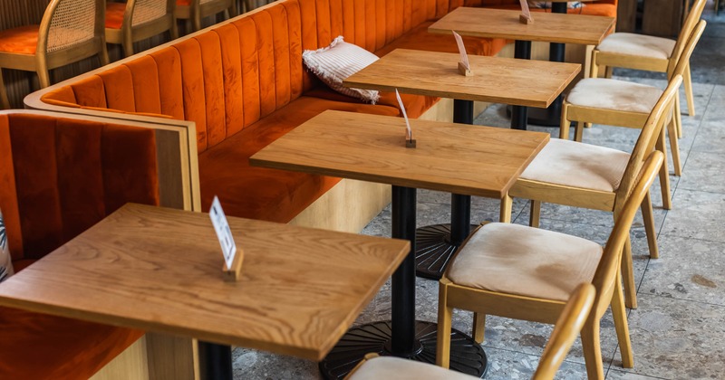 Interior, seating space