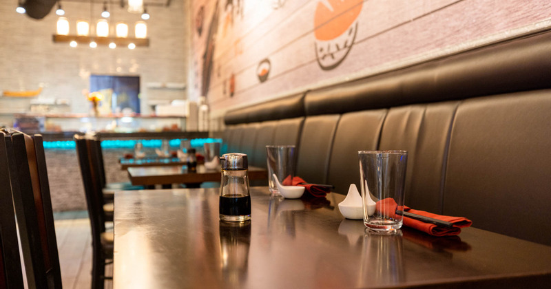 Interior, table closeup