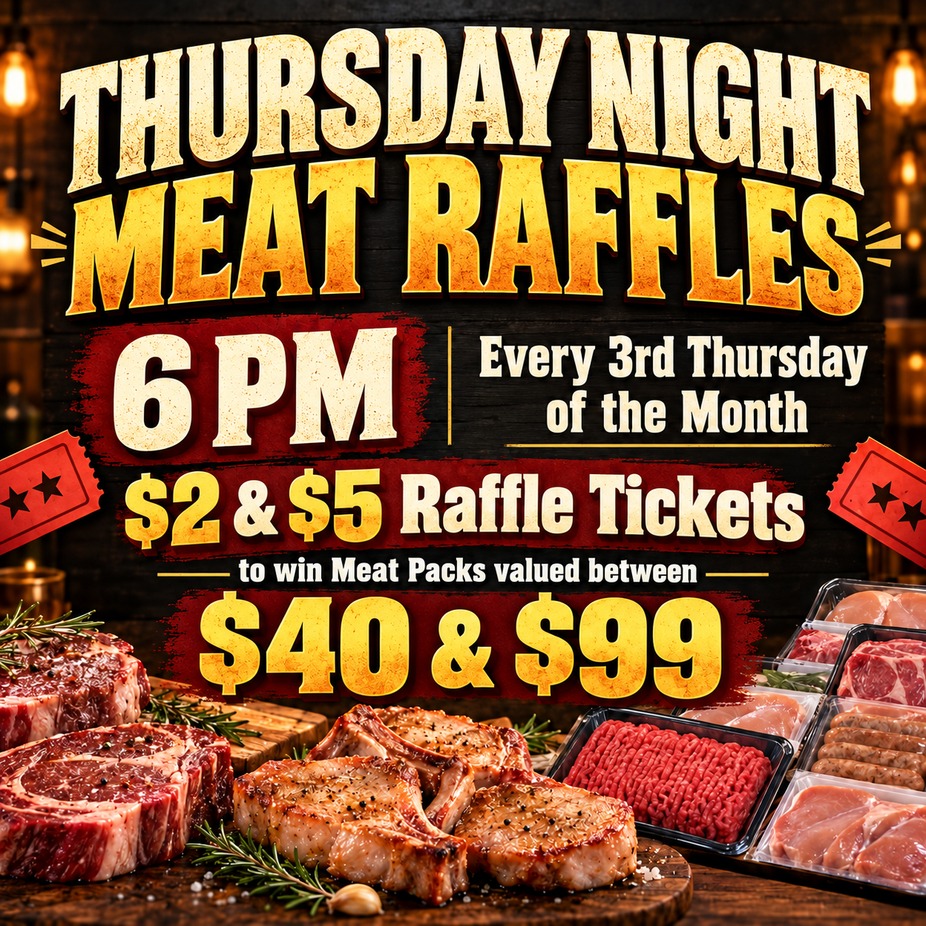 Thursday Night Meat Raffles event photo