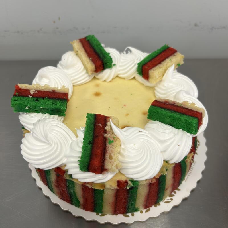 menu item 70 of 90, Rainbow Cookie Cheesecake