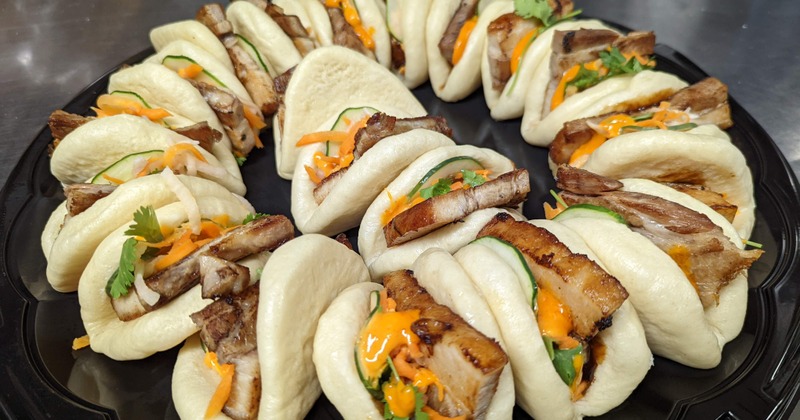 Pork Belly Bao Platter