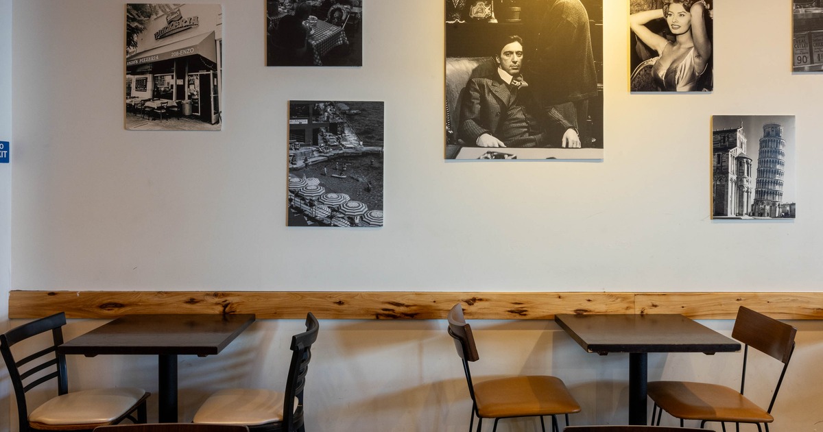 Interior dining area