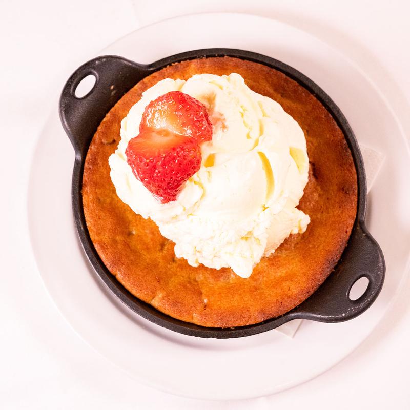 Deep Dish Chocolate Chip Cookie a la mode photo