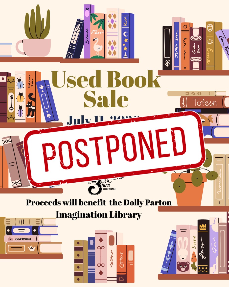 POSTPONED - Used Book Sale event photo