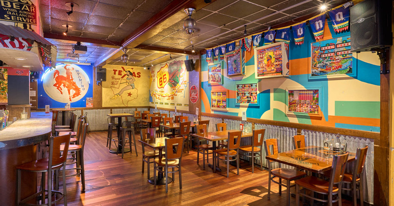 Interior, main dining area