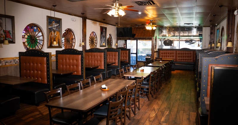 Interior, dining area
