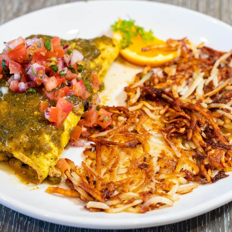 Chile Verde Omelette photo