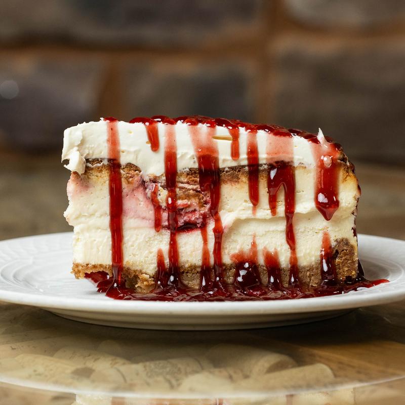 Raspberry White Chocolate Cheesecake photo