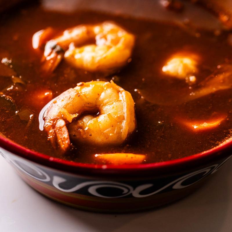 Caldo de Pescado y Camaron photo