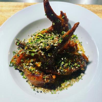 Asian inspired Chicken wings.