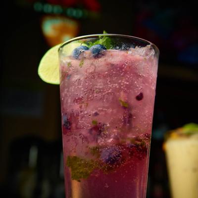 Blueberry Mojito.