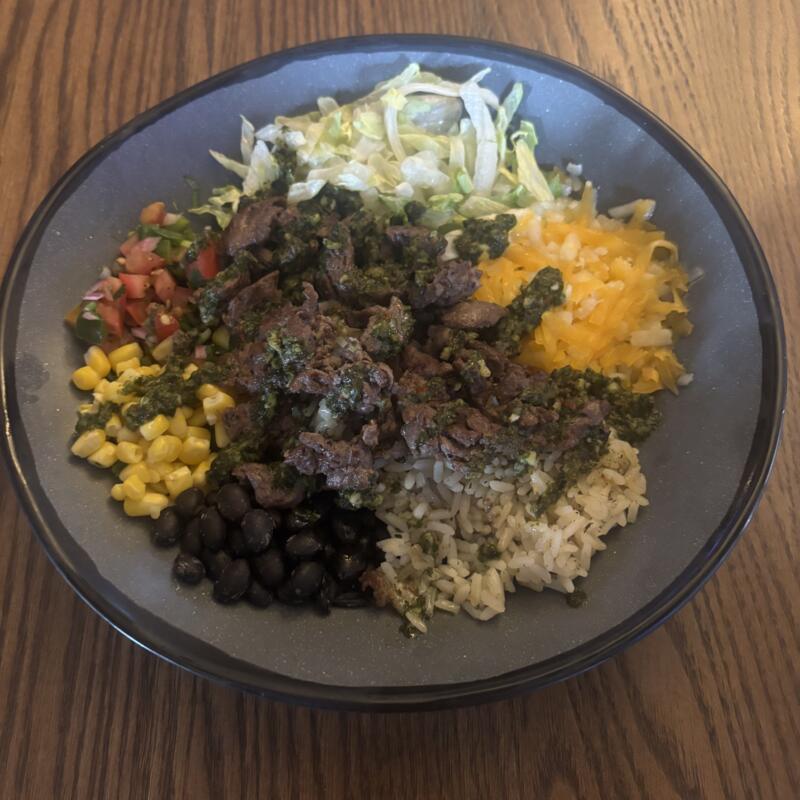 Chimichurri Steak Bowl photo