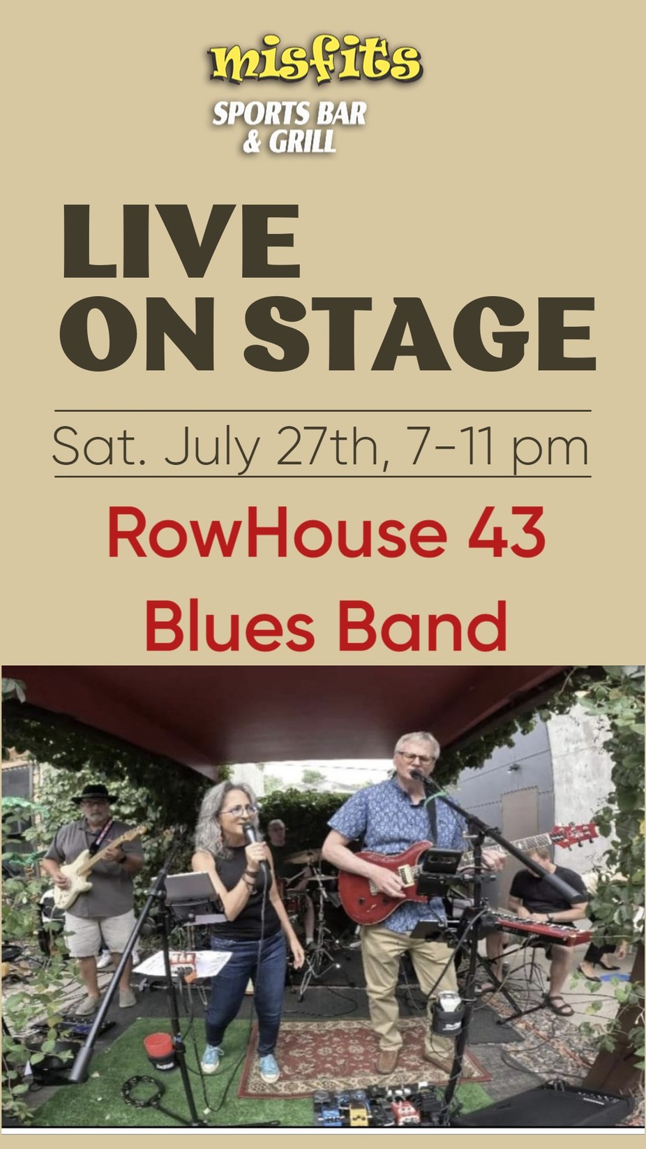 RowHouse 43 Blues Band event photo