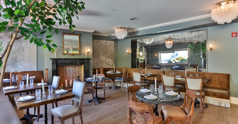 Restaurant dining area