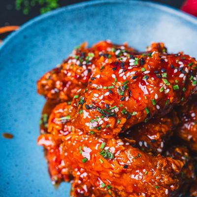 Korean Sticky Wings.