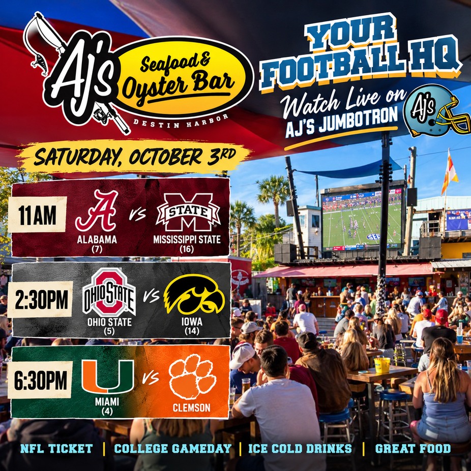 College Game Day on Jumbotron - October 3rd event photo