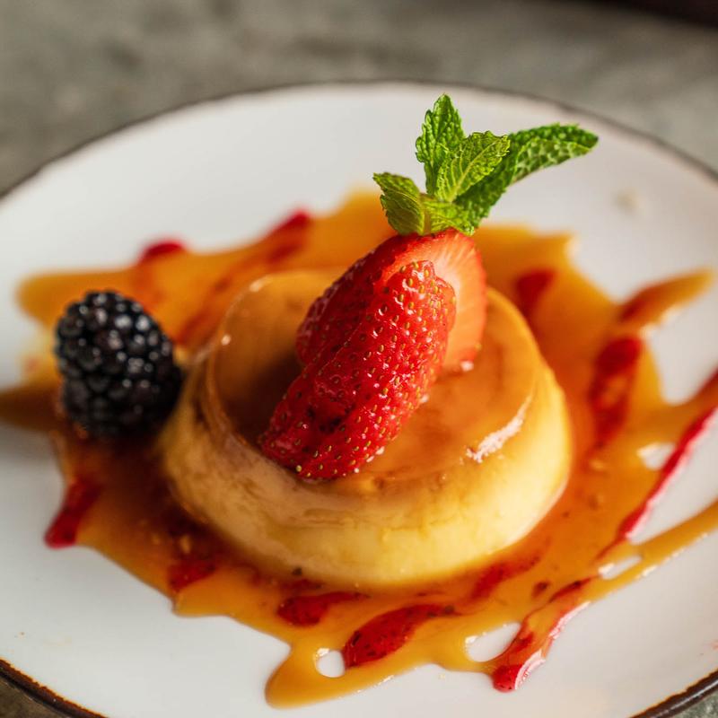 menu item 12 of 12, Caramel Flan
