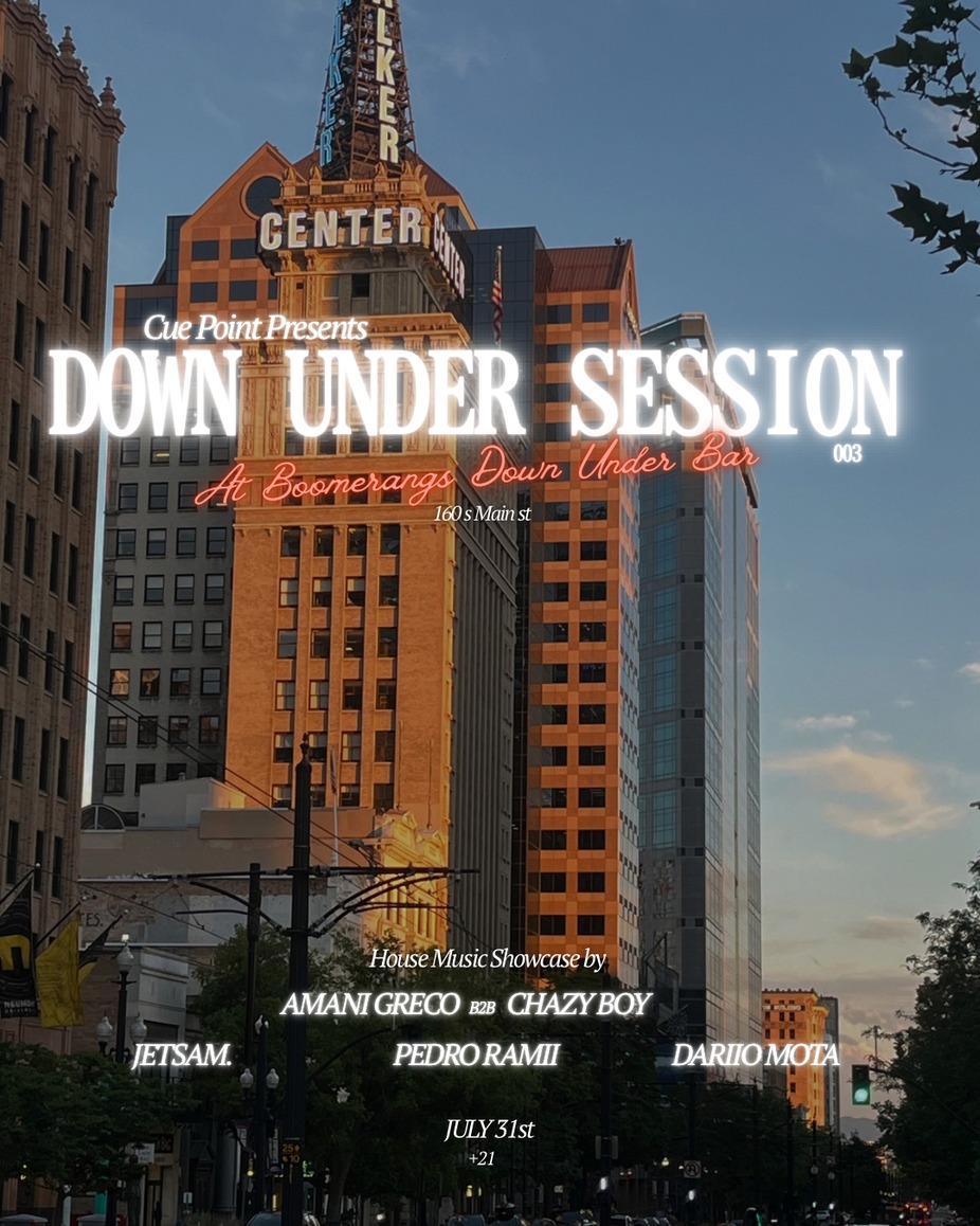 Down Under Session 003 – House Music Showcase event photo