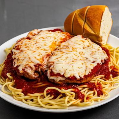 Chicken Parmigiana.
