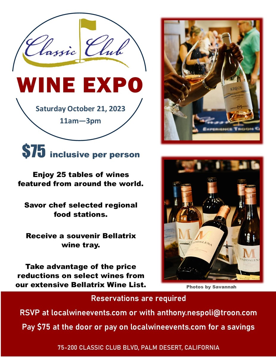 Classic Club Wine Expo event photo