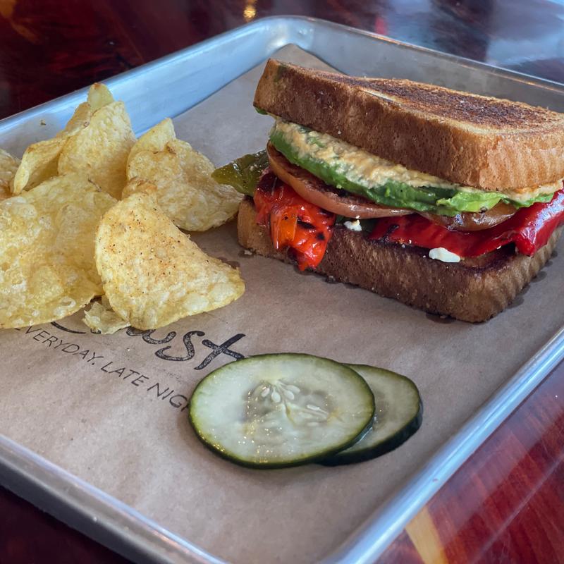 Roasted Veggie Sando (vg) photo