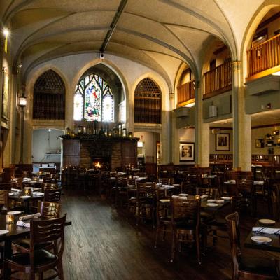 Interior, dining area