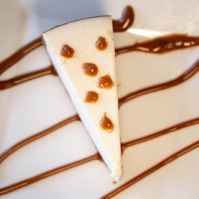 Caramel Cheesecake.