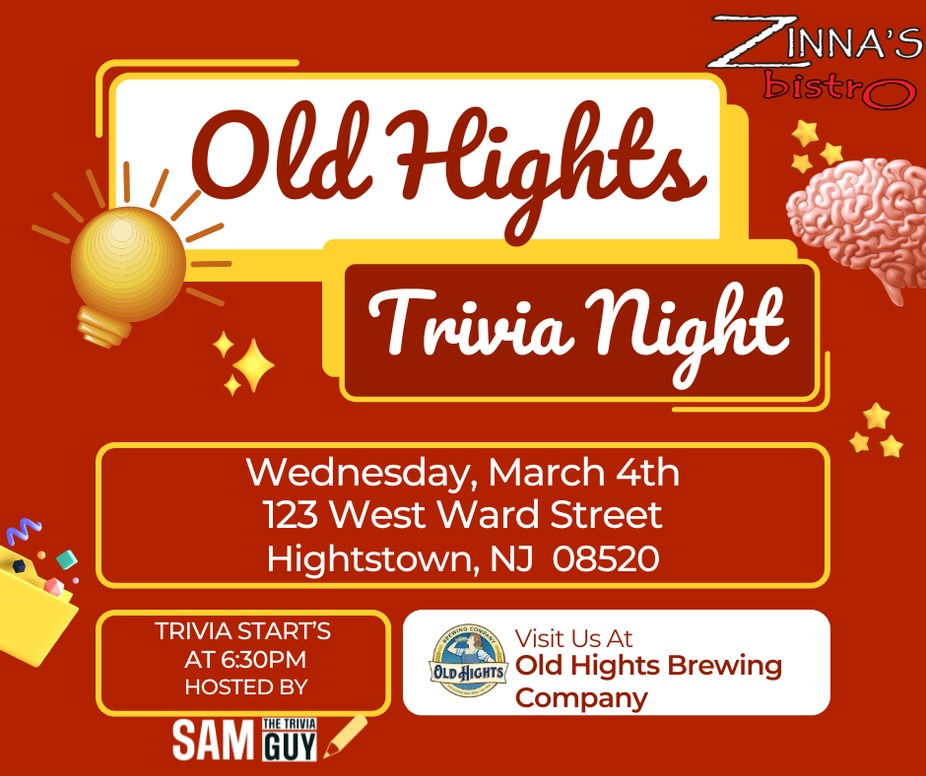 Trivia Night at Old Hights Brewing Company event photo
