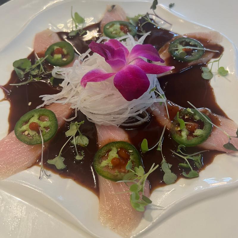 Jalapeno Yellowtail Carpaccio photo