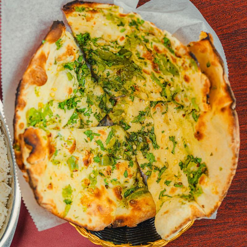 menu item 8 of 12, Chilli Naan