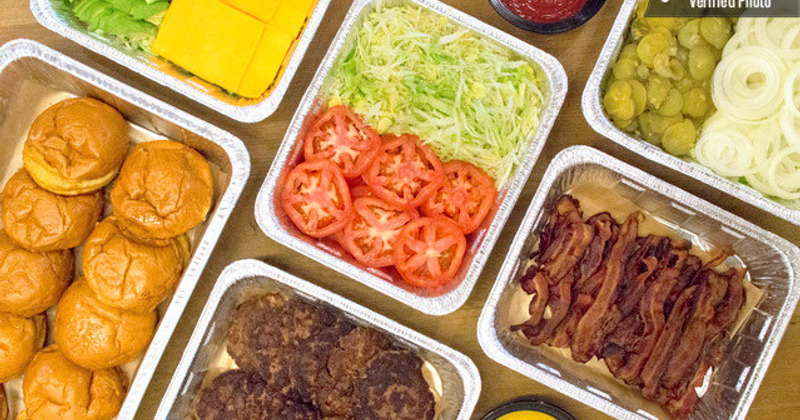 Different types of food on the table