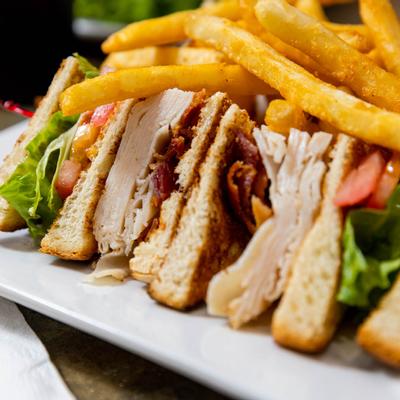 BLT Triple Decker Sandwich