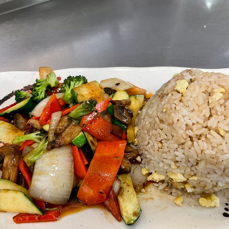 Vegetable Hibachi Lunch photo