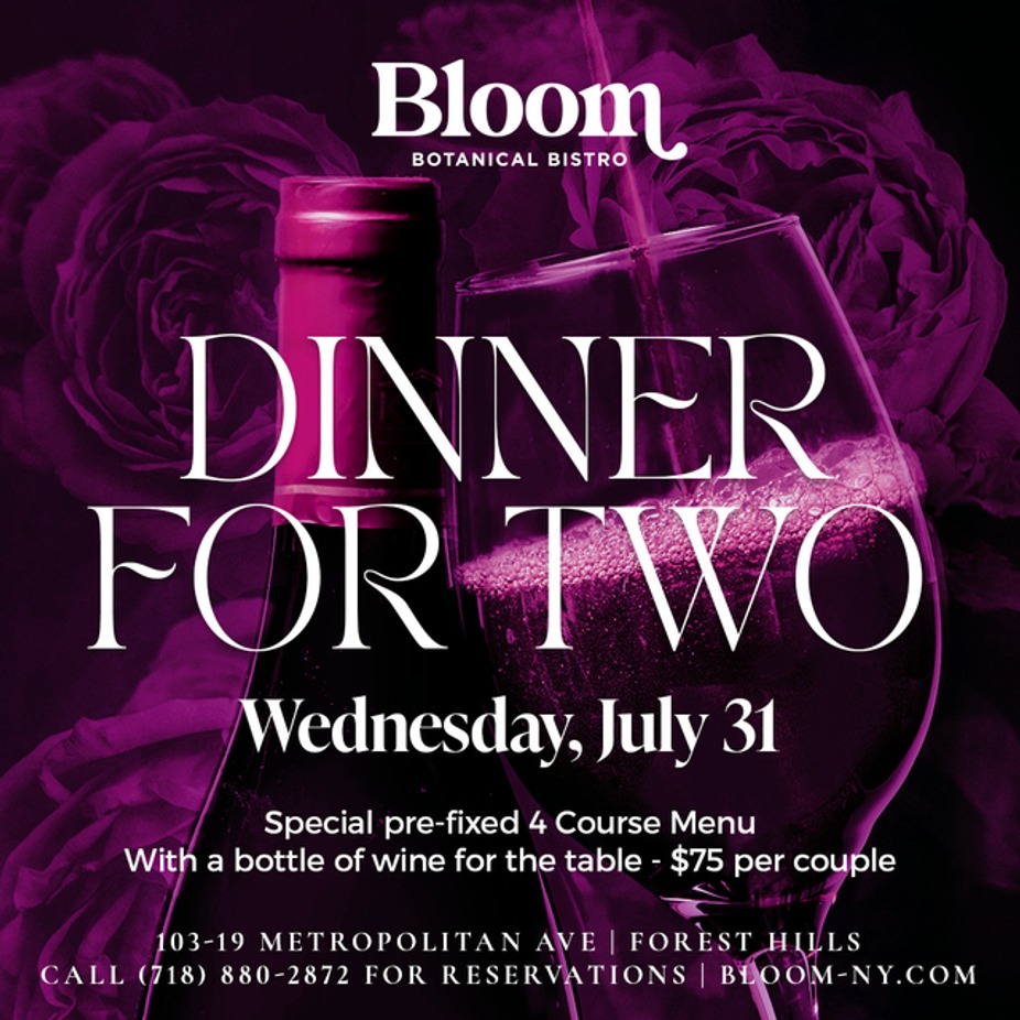 Bloom Botanical Bistro Events