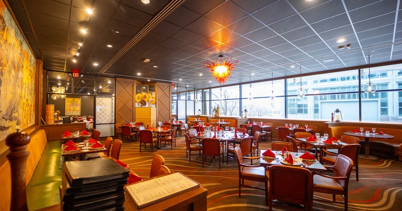 Restaurant dining area