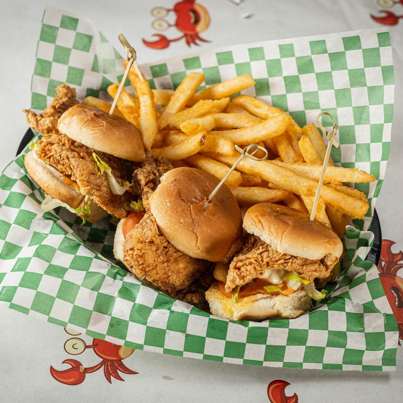 Chicken Burger Sliders photo