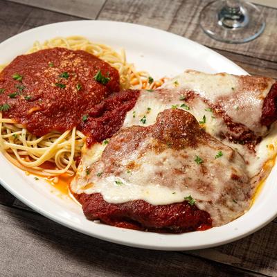 Chicken Parmigiana.