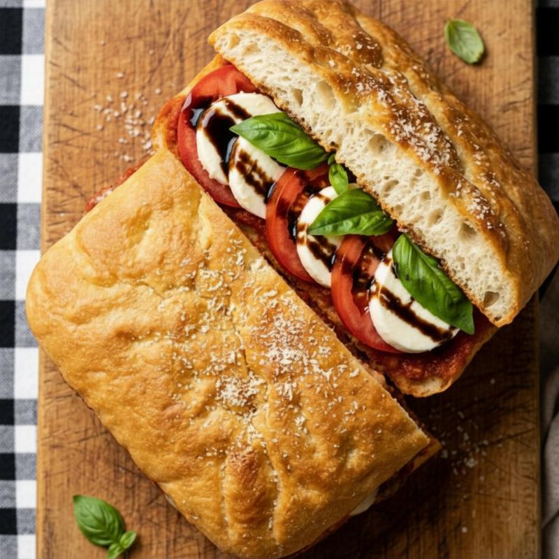 Caprese Focaccia photo