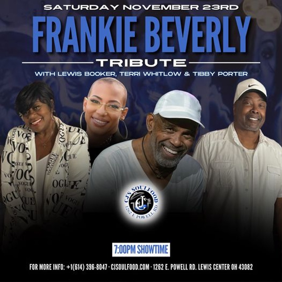 Frankie Beverly Tribute event photo